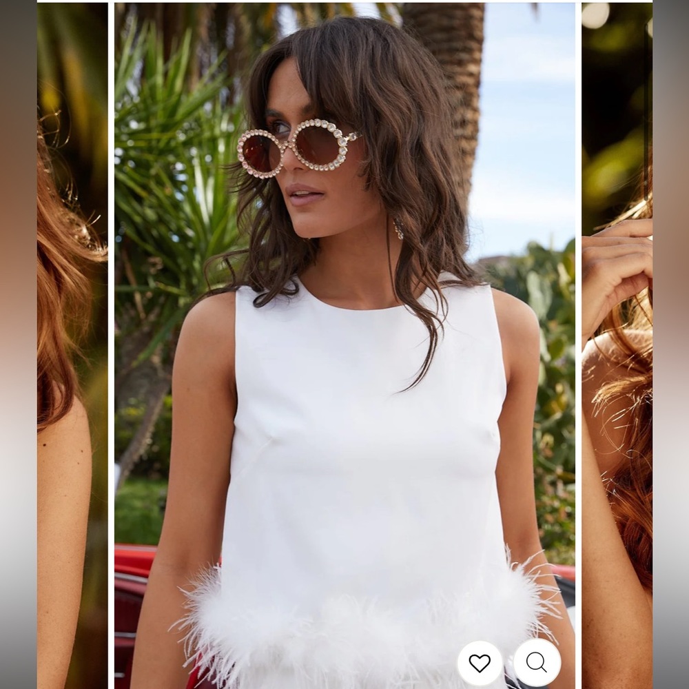 BENNIE RHINESTONE SUNGLASSES